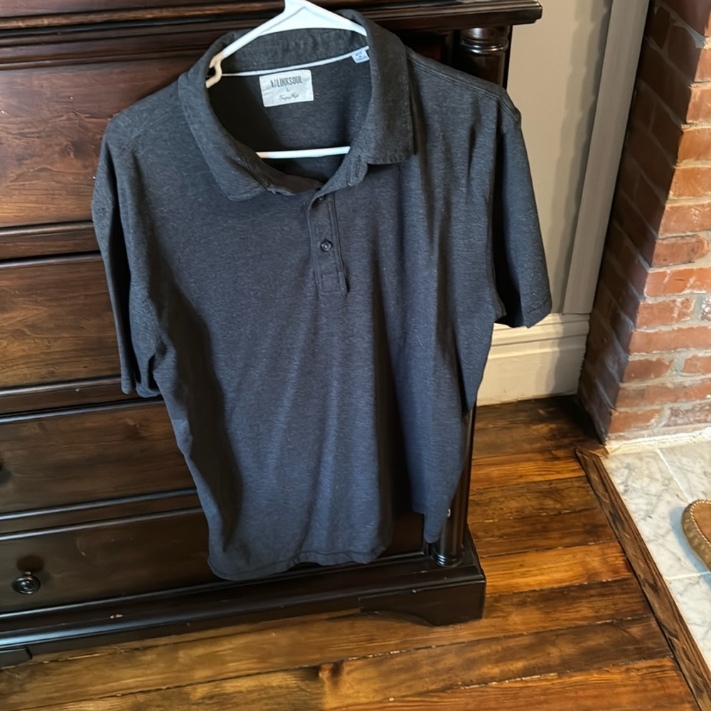 Dark gray polo